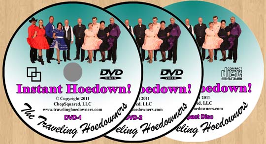 Instant Hoedown discs